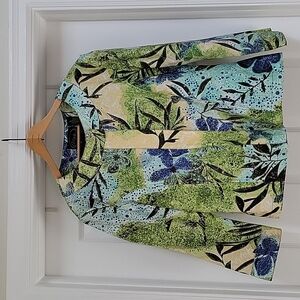 Vintage Alex Ku Floral Stitched Jacket